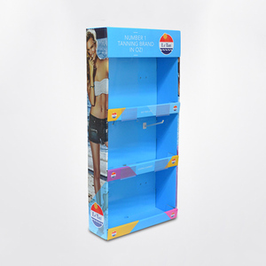 Prateleiras de Papelão Corrugado Personalizadas de 3 Níveis para Roupas Femininas em Lojas de Vestuário - Product Image 2