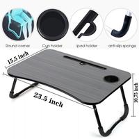 Gros Écologique Facile Petit Aluminium pliage bureau d'ordinateur portable pour lit