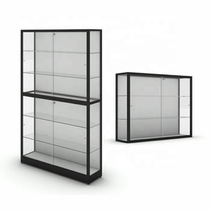Vetrina da Parete KEWAY con Cornice <span class=keywords><strong>in</strong></span> Alluminio, Espositore per Trofei, Telefoni, Borse e Utensili da <span class=keywords><strong>Cucina</strong></span> - Product Image 1