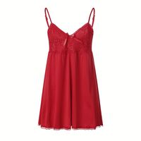 Robes de nuit sexy et confortables en dentelle à fines bretelles pour femmes grandes tailles – Idéales pour l'été et comme sous-vêtements féminins