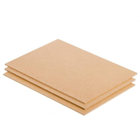 Panneau en Fibre de Bois Contemporain de Première Qualité 9mm-18mm, Résistant à l'Humidité, avec Revêtement Uni ou Mélaminé pour Usage Hôtelier
