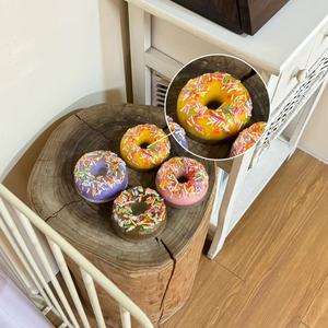 En Stock/OEM Donut, jabón de aceite esencial a base de plantas naturales, glicerina, diseño único, barra de jabón sólida para limpieza facial y corporal - Product Image 5