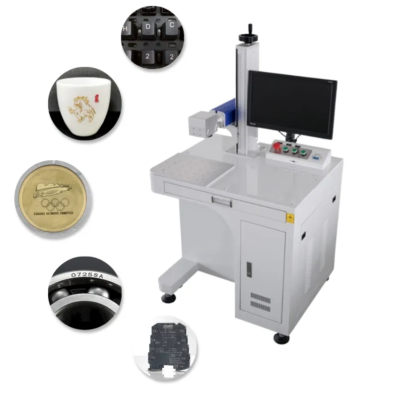 ARGUS Machine de marquage et de gravure laser à fibre à bas prix pour montre mobile, téléphone, métal, acier inoxydable