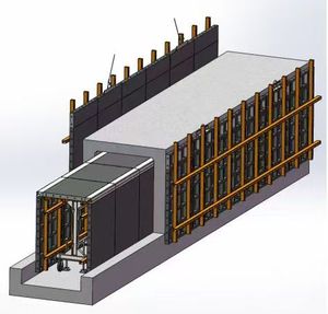 MAUP Paneles de Encofrado de Plástico Ajustables para Muros de Contención, Venta Caliente - Product Image 6