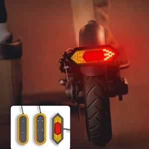 อะไหล่และอุปกรณ์เสริมสำหรับสกู๊ตเตอร์ไฟฟ้า Xiaomi M365/PRO/PRO2 ขายดี พร้อมไฟเตือนด้านหลัง ไฟเลี้ยว ใช้พลังงานแบตเตอรี่ - Product Image 6