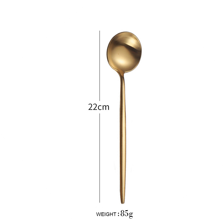 Dinner spoon gold