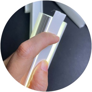 <span class=keywords><strong>Tube</strong></span> de néon flexible encastré en silicone sans insert de <span class=keywords><strong>remplacement</strong></span> de <span class=keywords><strong>tube</strong></span> de profil en aluminium noir blanc pour couvercle de bande <span class=keywords><strong>led</strong></span> pour cloison sèche - Product Image 6