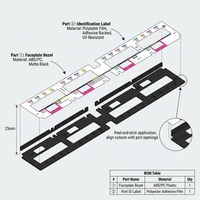 Interrupteurs à membrane personnalisés |   Films de recouvrement graphique en PET |   Plaques de clavier |   Claviers étanches |   Usine certifiée ISO 9001
