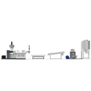 Lvhua – machine professionnelle de recyclage de plastique à double étage, machine de granulation de plastique PP PE HDPE LDPE