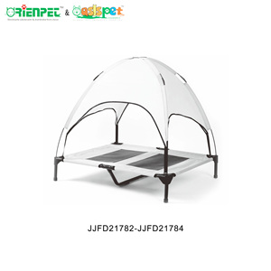ORIENPET & OASISPET, marco de Metal, cama para perros, cuna para mascotas, tubo de acero, cama elevada plegable ajustable para mascotas, JJFD21782, productos para mascotas - Product Image 4
