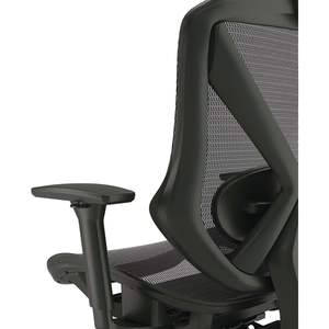 Alera Taunton Ergonomic Mesh Swivel Office Task <b>Chair</b> Adjustable Seat Arms Headrest Supports up 275 Lbs Stylish Lift <b>Black</b> <b>Chair</b> - Product Image 1
