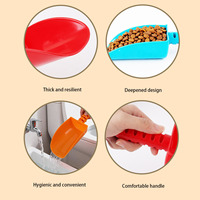 Pelles de plage en plastique robuste de 8 pouces, colorées, pour enfants