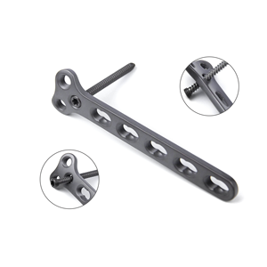 Titanium 2.0/2.4/2.7/3.5mm, piring mengunci tipe implan hewan, plat tulang ortopedi untuk hewan - Product Image 1