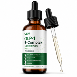 <span class=keywords><strong>Gotas</strong></span> Líquidas Sin Azúcar con GLP-1 y <span class=keywords><strong>Complejo</strong></span> <span class=keywords><strong>B</strong></span> para el Apoyo Diario del Metabolismo, Aptas para Veganos, Nutriente Bioactivo Líquido - Product Image 1