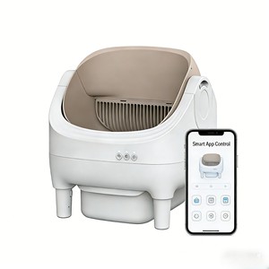 Highly Durable One Key Cleaning Automatic Scooping Multi Safety Sensor Big Capacity APP Control Smart <strong>Cat</strong> <strong>Litter</strong> <strong>Box</strong> - Product Image 4