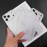 Simple Ins mode couleur unie protection PC étuis pour téléphone portable pour iPhone 11 12 13 14 15 16 Pro Max Shell