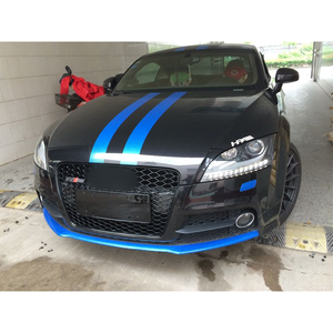 Prix direct usine pour pièces automobiles pour <span class=keywords><strong>Audi</strong></span> 2008-2014 <span class=keywords><strong>MK3</strong></span> <span class=keywords><strong>TT</strong></span> grille avant TTRS améliorée grille de pare-chocs cellulaire noire - Product Image 4