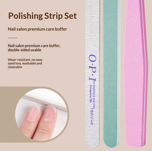 ตะไบเล็บและแถบขัดเงา ชุดเครื่องมือทำเล็บแบบมืออาชีพ - Product Image 6