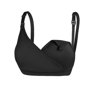 Racer Lencería Moda Cruz Sexy Embarazo Fitness Body <span class=keywords><strong>Sujetador</strong></span> de enfermería <span class=keywords><strong>invisible</strong></span> sin costuras para mujeres de gran tamaño Correa convertible - Product Image 5