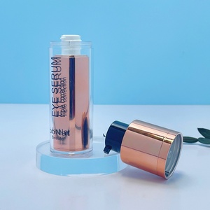 Custom Pink Refillable 15ml 30ml 50ml Serum Plastic Cosmetics Lotion Twist Rotary Airless <b>Pump</b> <b>Bottle</b> for Skincare with <b>Pump</b> - Product Image 6