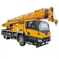 Grue sur camion d'occasion Sany Heavy Industry 50 tonnes STC500E5, flèche à cinq sections, moteur en bon état, hauteur de levage 2600m, origine Chine, exportation