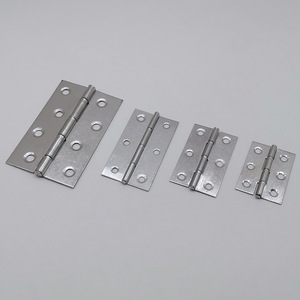 Charnières sans boîtier en acier inoxydable, ouverture à 180 degrés, 3 trous, design industriel, quincaillerie pour meubles, charnières pour portes et fenêtres - Product Image 3