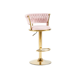 Modern Luxury Lift High Chair Simple Designer Durable Leather for Home <b>Bars</b> Dining and Hotels - Product Image 3