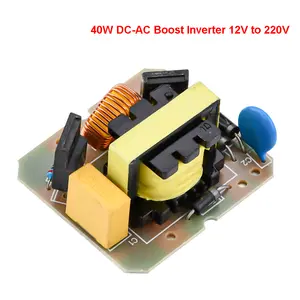 40W dc-ac升压逆变器12v至220V升压电源模块升压升压转换器升压电源调节器