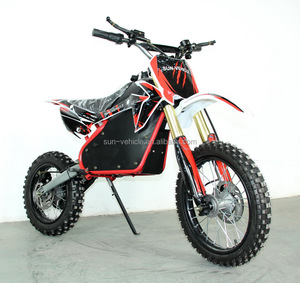 Motocicleta Eléctrica Todoterreno de 1200W, Mini Cross, Superbike para Niños, Pit Bike de 48V Automática - Product Image 3