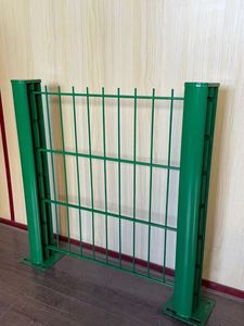 Malla de Alambre Galvanizado 868/656, Valla de Seguridad para Jardín, Malla Metálica Soldada de Doble Alambre 2D para Cercas Exteriores de Acero y Hierro - Product Image 1