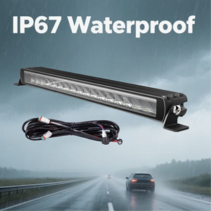 Barra <span class=keywords><strong>de</strong></span> <span class=keywords><strong>Luz</strong></span> LED Ultradelgada <span class=keywords><strong>de</strong></span> 14 Pulgadas y 60 W, Haz <span class=keywords><strong>de</strong></span> <span class=keywords><strong>Luz</strong></span> Combinado <span class=keywords><strong>de</strong></span> <span class=keywords><strong>Alta</strong></span> Potencia para Todoterreno 4x4, <span class=keywords><strong>Luz</strong></span> <span class=keywords><strong>de</strong></span> Trabajo Resistente para Camiones, Tractores y SUV - Product Image 4