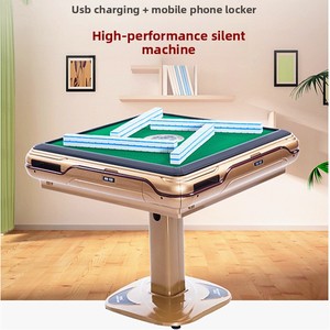2026 New Model Modern Fully Automatic Four-Player Mahjong Machine <b>Foldable</b> Charging Silent Hotels Clubs Home Use Overseas Models - Product Image 3