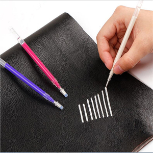 100 recharges de stylo effaçables, longueur diamètre 1 mm, stylo gel flash, marquages sur cuir et tissu, stylos à encre <span class=keywords><strong>soluble</strong></span> dans l'eau, recharges de couleur - Product Image 5