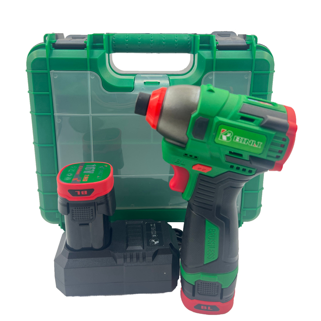 16.8V 18V 2.0Ah Li-ion Battery Electric Power Brushless Handheld Portable Industrial Screwdriver 140N.m Impact Drill Tools