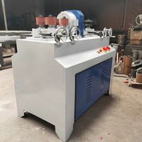 Petite machine automatique d'alimentation, de déchargement et de polissage, puissance 3kW, multifonctionnelle, pour manches de bêches/pelles, balais, modèle WEIKA 60