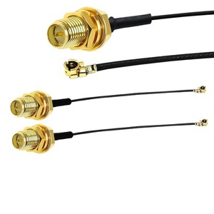 Wifi ăng ten Booster với 15cm 6inch 1.13 mét RP-SMA nữ để ufl cáp đồng trục cáp thông tin liên lạc - Product Image 4