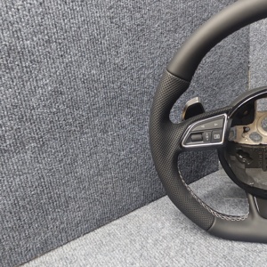 <span class=keywords><strong>Volant</strong></span> de voiture en cuir personnalisé pour <span class=keywords><strong>Audi</strong></span> RS3 RS4 RS5 S3 S4 S5 S6 RS6 RS7 <span class=keywords><strong>A3</strong></span> A4 A5 Q3 Q5 A6 A7 R8 TT S7 - Product Image 2