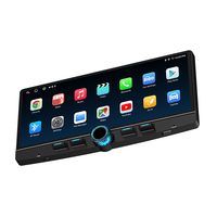 Écran 10,25 pouces Android 15 pour voiture, système multimédia avec DSP Audio, CarPlay sans fil, Bluetooth, WiFi, navigation GPS, autoradio