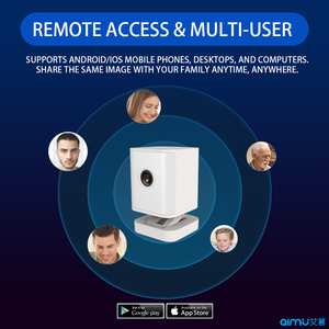 Tuya Smart Life APP Smart 4MP WiFi Pequeño 2K PTZ Batería inalámbrica Camearas Wide Angel Pan Tilt Audio bidireccional Cámara de seguridad - Product Image 2