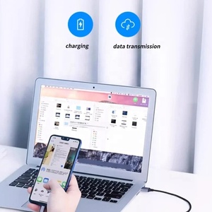 Câble USB C vers USB 5 broches, 90 degrés, type C, fil tressé en nylon, charge rapide 2.4A, synchronisation des données 480 Mbps - Product Image 4