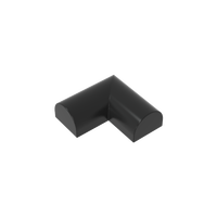 [Gobricks]GDS-90339 Blocs de construction en plastique ABS à l'échelle 1:8, pièce 79757, brique courbée 2x2x2/3 double, d'angle, sans goujons