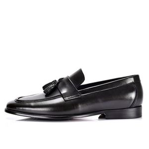 Leather Men's <b>Shoes</b> for Business Casual Wear British Style Fashionable Fringed Ankle Boots Wedding Loafers <b>Height</b> <b>Increasing</b> - Product Image 4