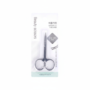 Tijeras de maquillaje de acero inoxidable Premium Herramienta de belleza para cortes de precisión - Product Image 2