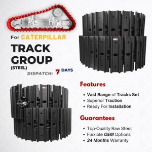 미니 굴삭기 하부 부품 트랙 체인 트랙 링크 어셈블리 캐터필러 303 304 305 306 307 308 트랙 어셈블리용 - Product Image 3