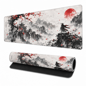 Tapis de souris de jeu japonais sur mesure, grande taille, tapis de clavier pour ordinateur portable, base en caoutchouc antidérapante, tapis de bureau pour clavier - Product Image 3