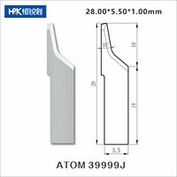 HRK ATOM Serie Wolframkarbid-Klinge Oszillierendes Schneidmesser für ATOM CNC-Schneidemaschine 39999J