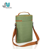 Ensemble cadeau, sac isotherme pour bouteille de vin, tissu imperméable 300D, sac isotherme à 3 couches avec fermeture éclair durable pour pique-nique et voyage