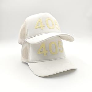 Gorra Trucker de Malla con Logotipo Personalizado de Alta Calidad, Impresión 3D en Relieve, Bordado, Tela Espiga Transpirable de Alto Rendimiento - Product Image 3
