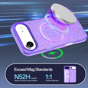 GRS-<span class=keywords><strong>Coque</strong></span> en silicone liquide recyclable et de luxe pour <span class=keywords><strong>iPhone</strong></span> 17 Air Pro Max 1615-Protection sécurisée et écologique - Product Image 2