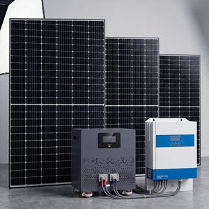 Système <span class=keywords><strong>de</strong></span> panneaux solaires 6,2 kW 48 V, kit complet avec batterie Lifepo4 <span class=keywords><strong>de</strong></span> 15 kWh et montage autoportant - Product Image 1